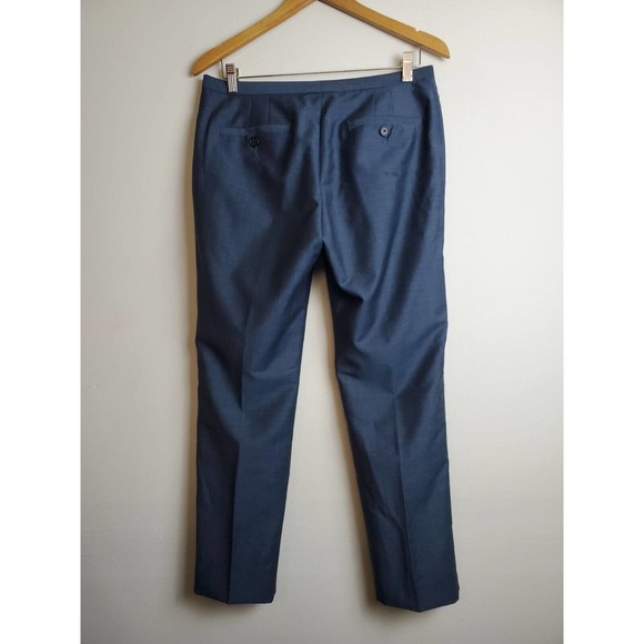 Marc Jacobs 6 Dress Pants Women Wool Career Work Designer Business Navy Blue - Picture 4 of 11